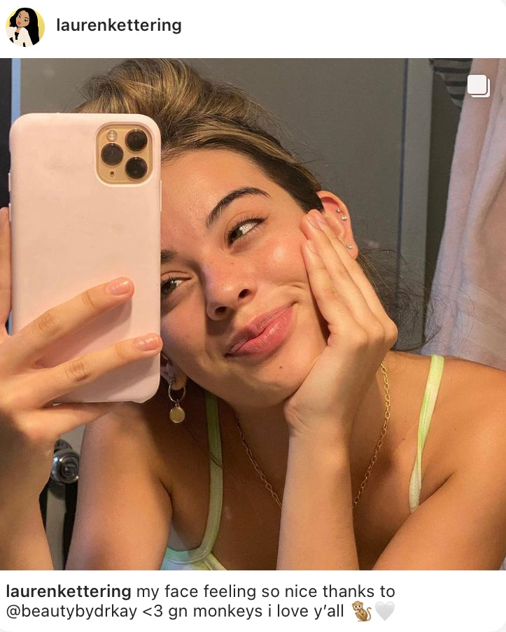 Instagram Photo of TikToker Lauren Kettering. Captioned 