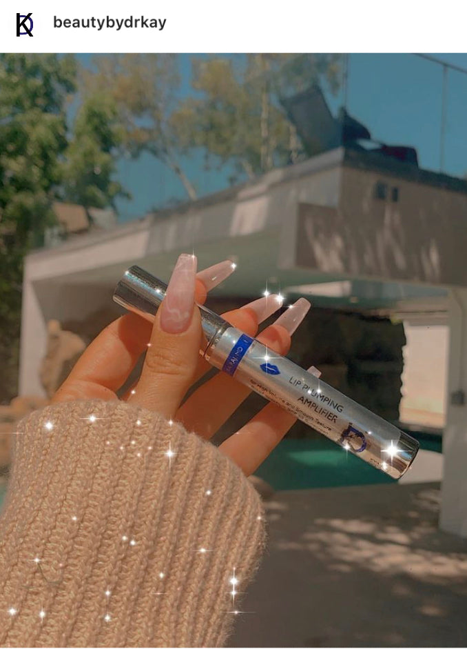 Instagram Photo of KD Lip Plumper, glittering filter