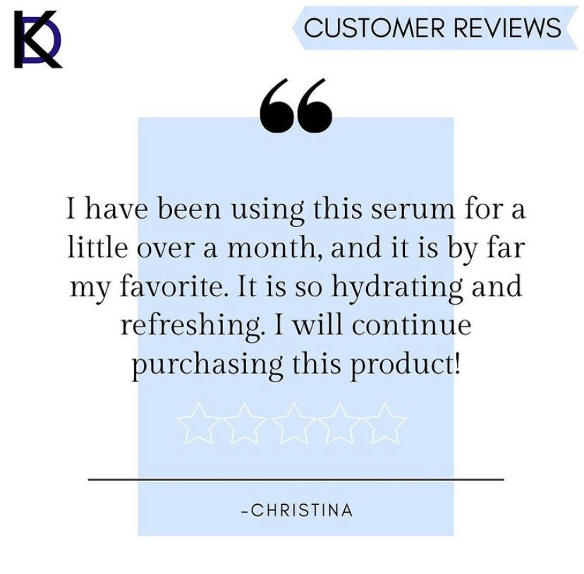 DEEP BLUE HYDRATION SERUM