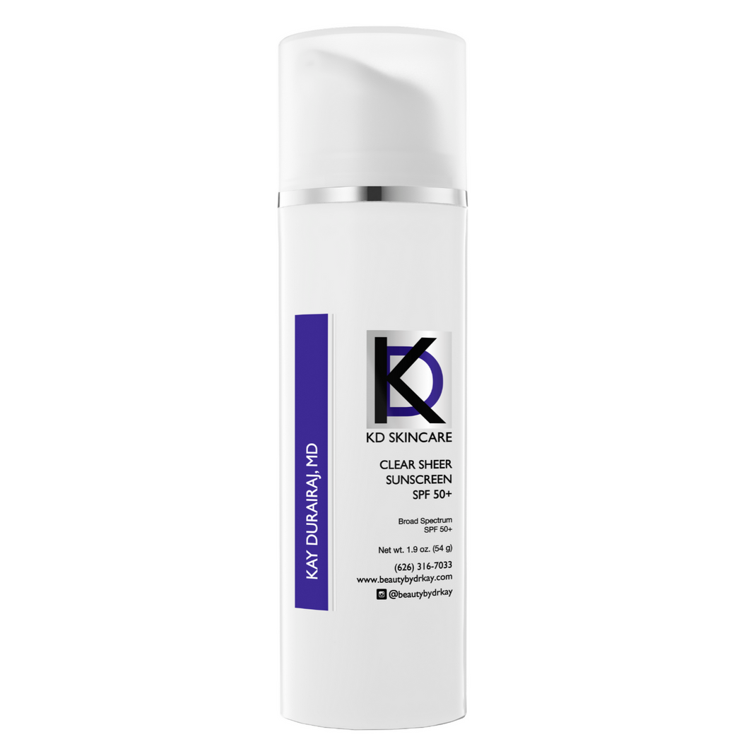 KD Skin Clear Sheer Sunscreen Bottle 1.9 oz
