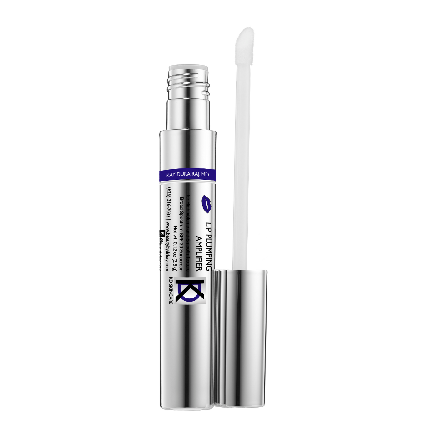 KD Lip Plumping Amplifier Tube Opened