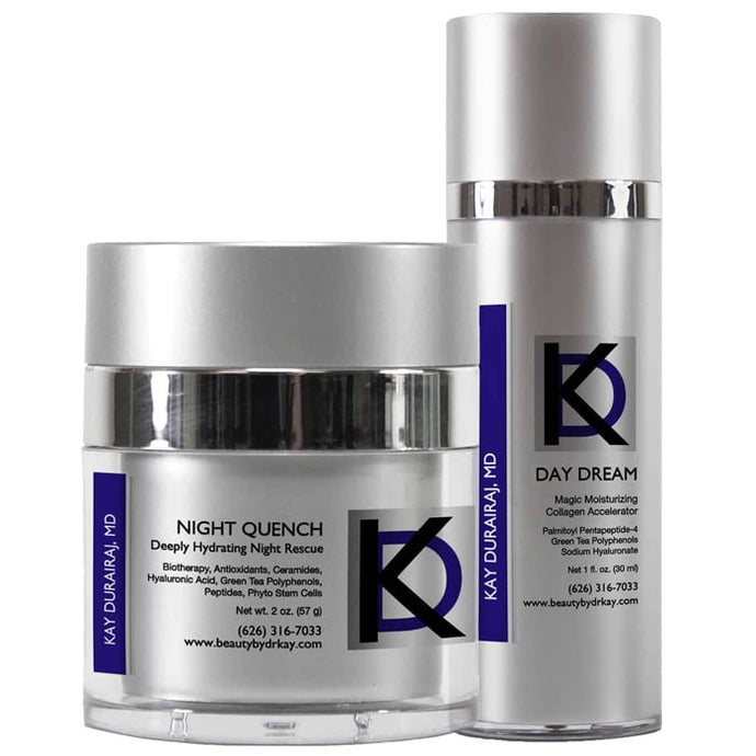 KD Night Quench (2 oz) and KD Day Dream (1 fl oz) Containers
